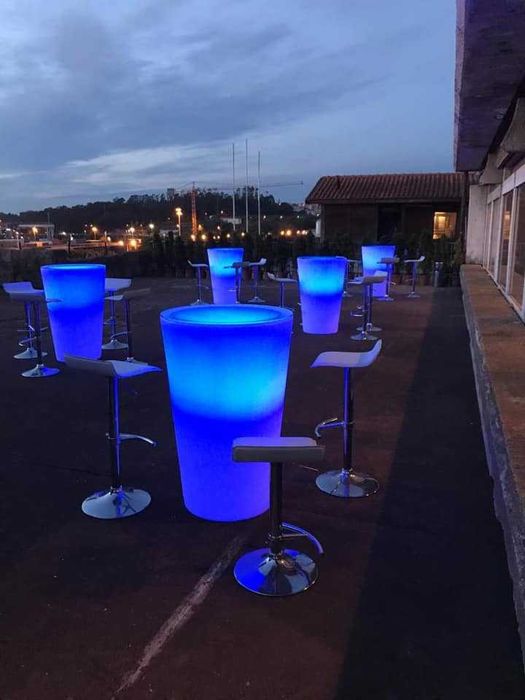 Mesas led rgb com comando