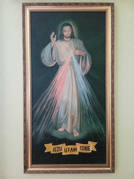 Obraz olejny Jezu ufam Tobie