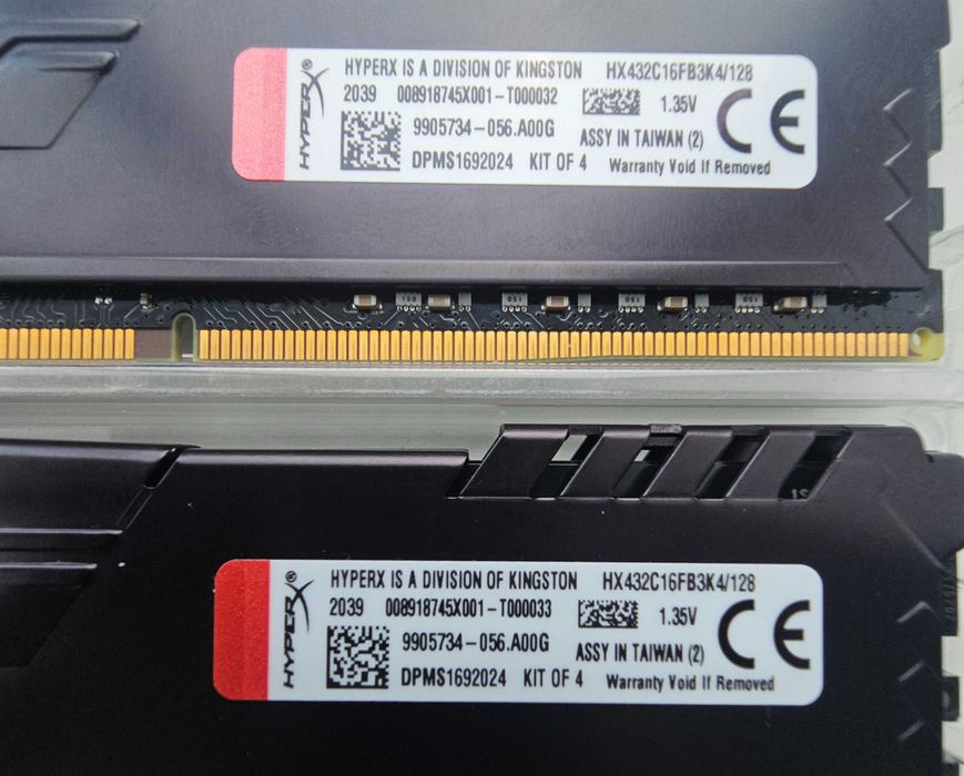HyperX DDR4 64GB (2x32) 3200mhz