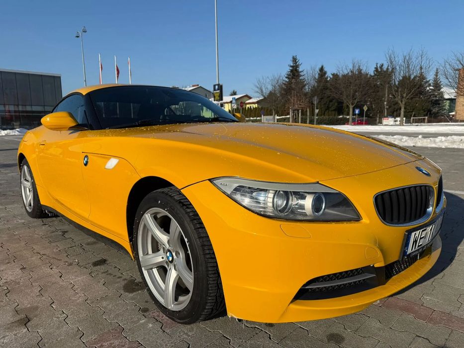 BMW Z4 Edycja limitowana kolor Yellow Atacama