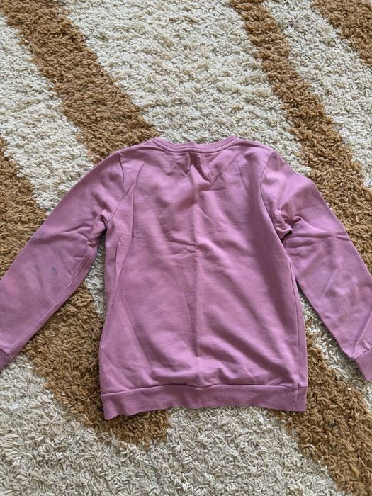 Дитячий світшот (кофта) з конем, колір пильна роза