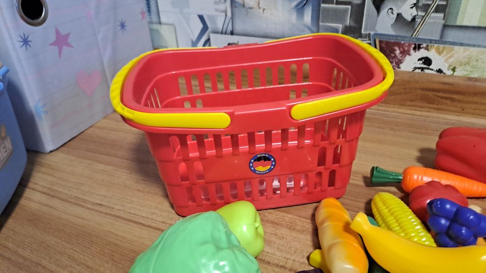 Кошик  з продуктами+візок