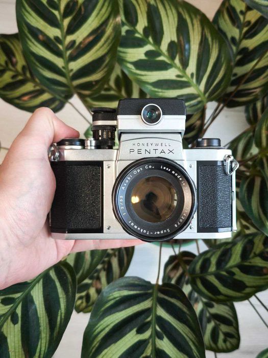 Легендарна плівкова класика Pentax H1a з Super-Takumar 55mm f/2