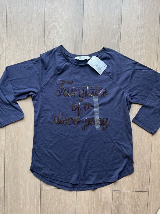 Nowa bluzka tunika koszulka dziewczynka 158 164 H&M