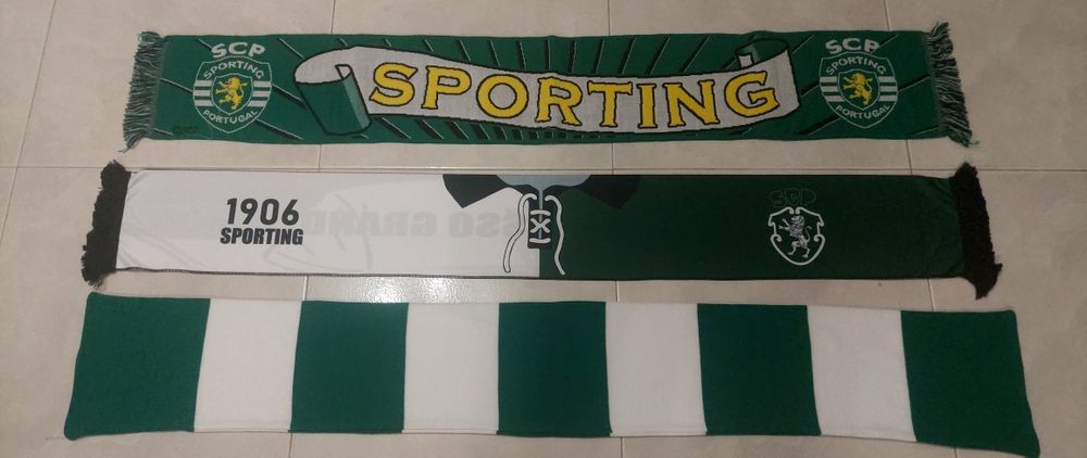3 echarpes do sporting