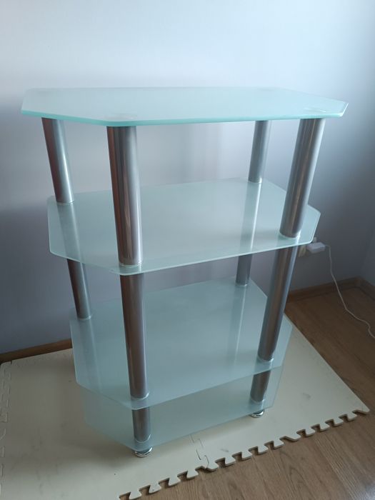 Szklany stolik HI FI