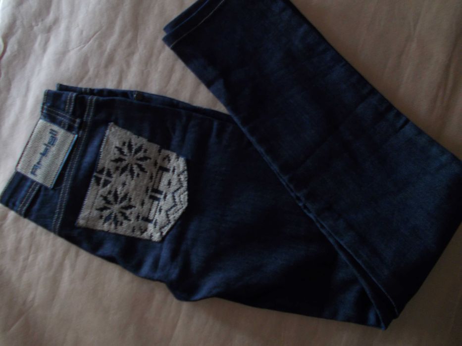 S ARTIGLI Premium Nowe Jeansy Damskie S pas 76 cm, Italy