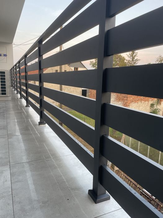 Balustrada Balkonowa Aluminium