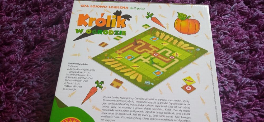 Gra Królik w ogrodzie