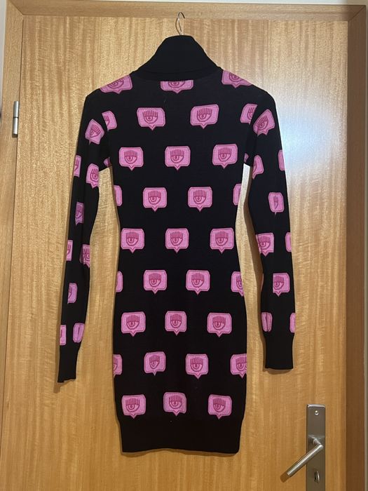 Vestido preto da Chiara Ferragni