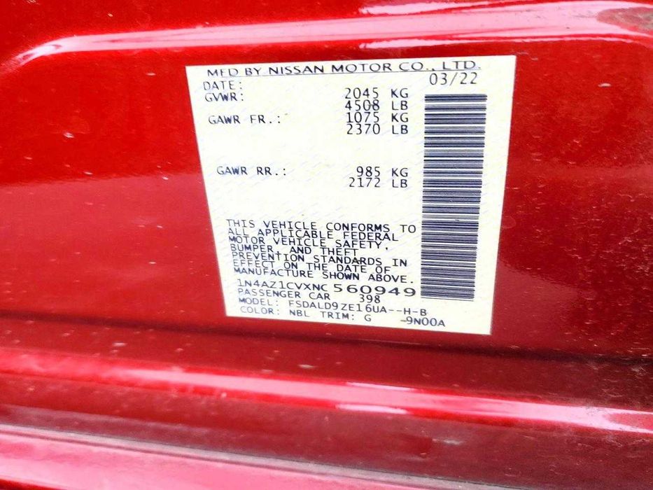 Nissan Leaf 2022 /