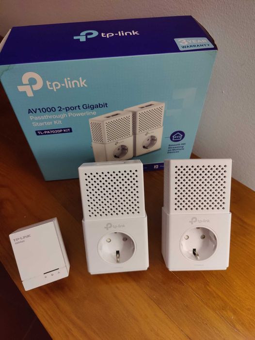 Kit Powerline TP-Link TL-PA7020 (Gigabit/Passthrough)