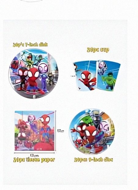 artigos de decoração/aniversário Spider man