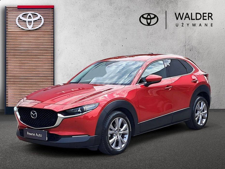 Mazda CX-30 HIKARI, 150KM, Salon PL, I właściciel, Head-Up, Skórzana tapicerka