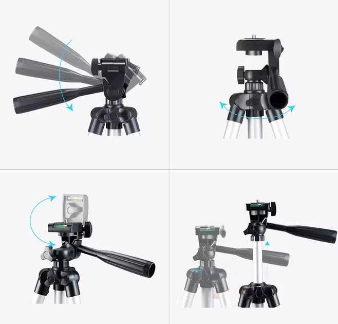 Штатив тренога для телефона икамеры Tripod 3110 для проф сьёмки трипод
