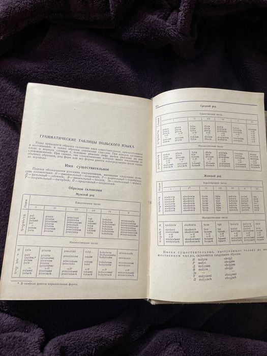 Польско- російській словник з граматичними таблицями 35000 слів