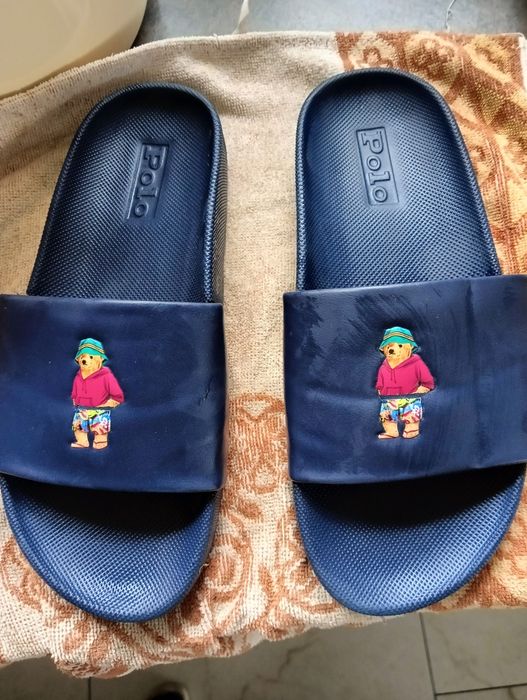 Klapki Polo 39,5 granat
