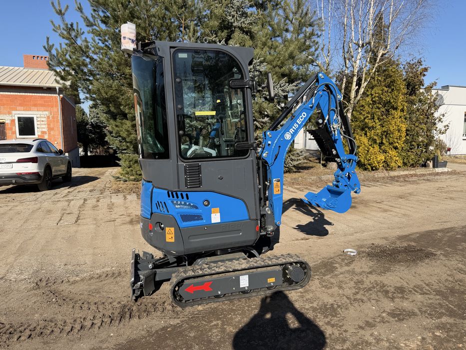 Minikoparka Rippa r15 eco (kubota yanmar jcb wacker) mozliwy rabat!