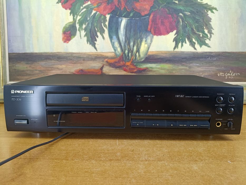 #23 Pioneer PD-206 – Odtwarzacz CD | Klasyczny model Hi-Fi | Sprawny