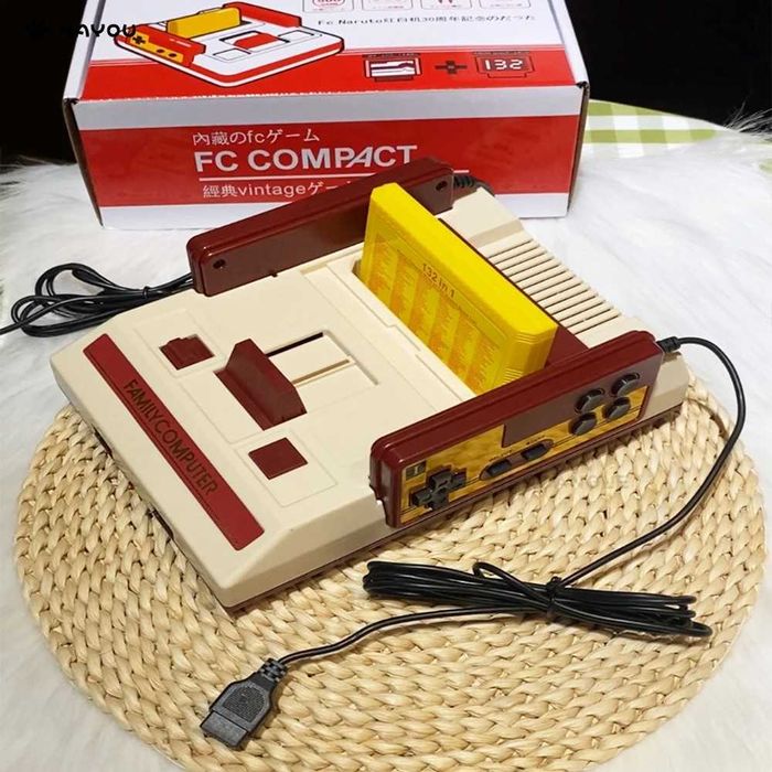 Приставка консоль игровая FC Compact 500+132 игр 8bit