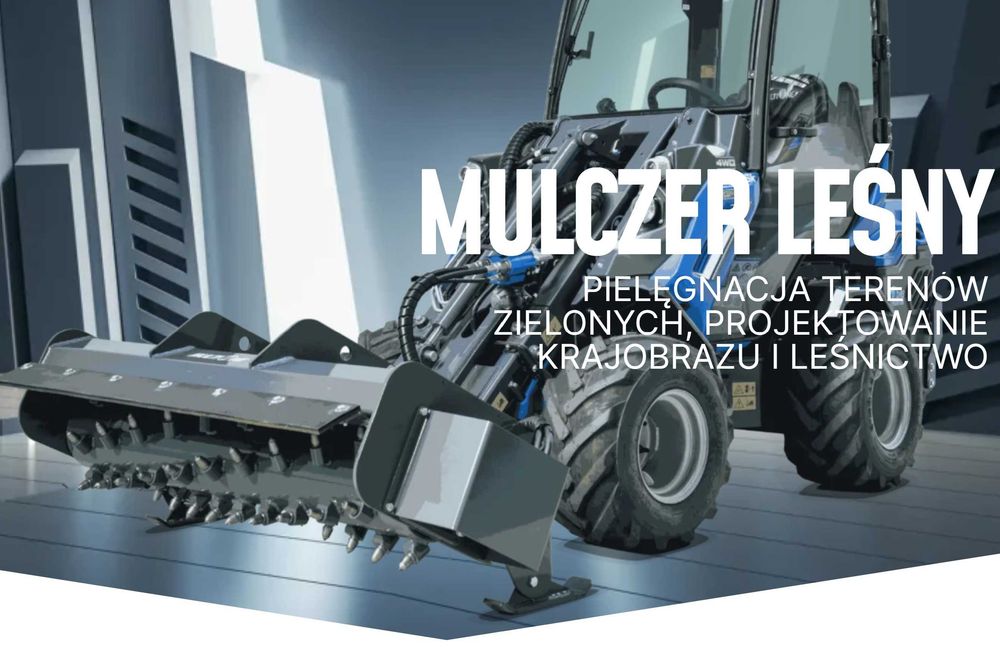 Wypożycz MultiOne z kosiarką bijakową–przesuw boczny 60 cm, obrót 360°