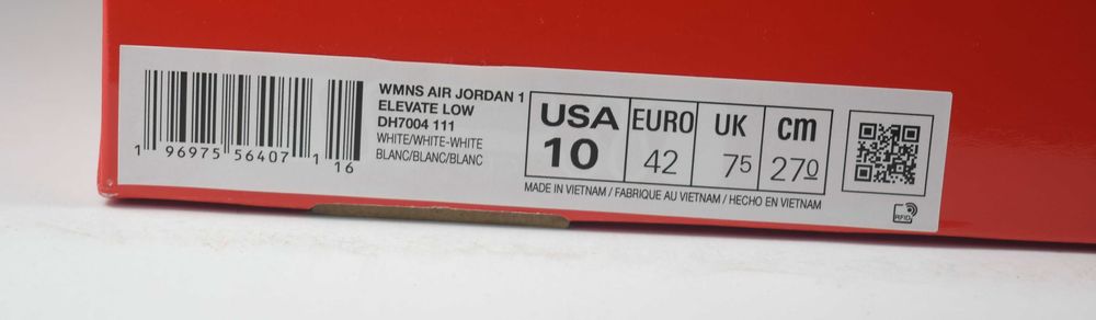 Buty Air Jordan 1 Elevate Low Białe DH7004 roz. 42