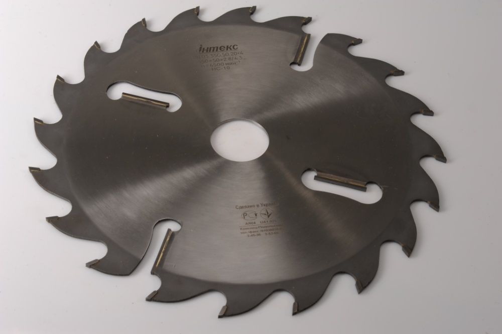 Пили дискові твердосплавні для повздовжнього різу