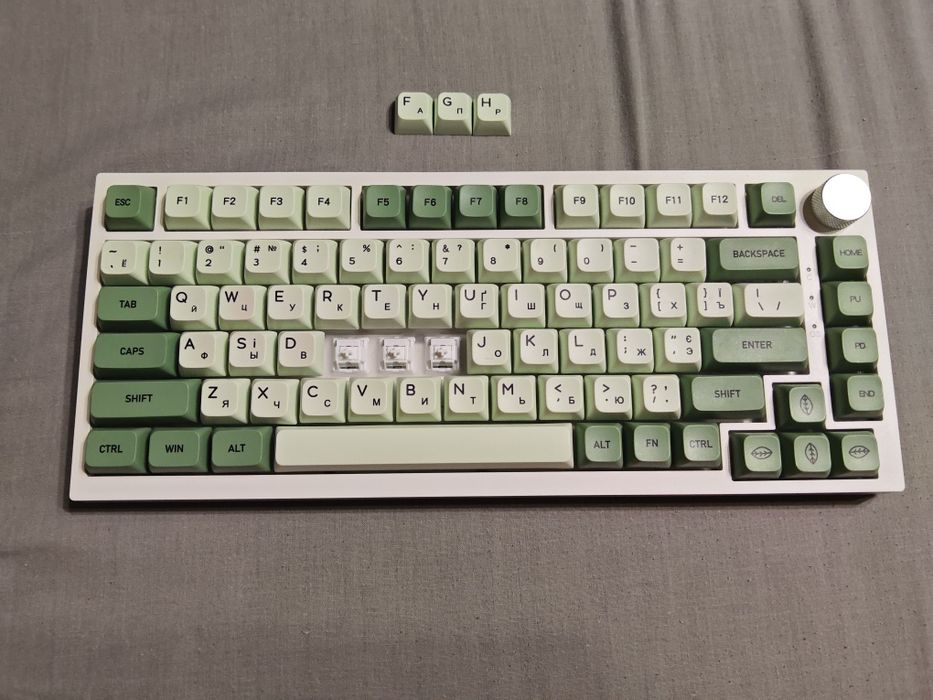 Ajjaz x Nacodex ak820 на белых свитчах