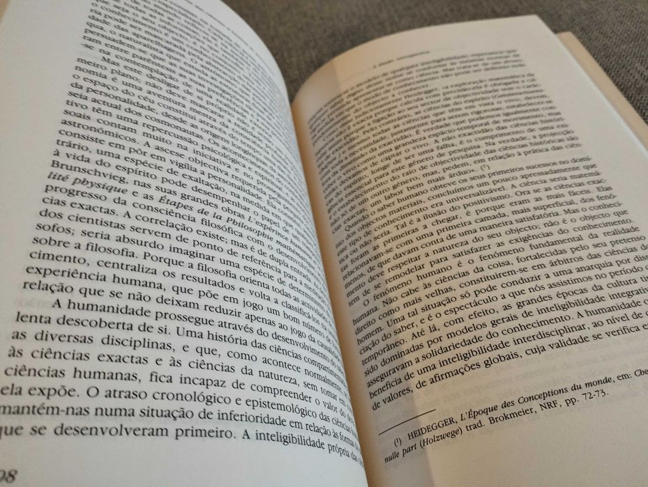 Livro "Da História das Ciências à História do Pensamento" G. Gusdorf