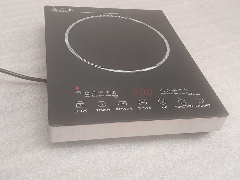 Kuchenka indukcyjna 3.5 KW z polem magnetycznym Jednopalnikowa
