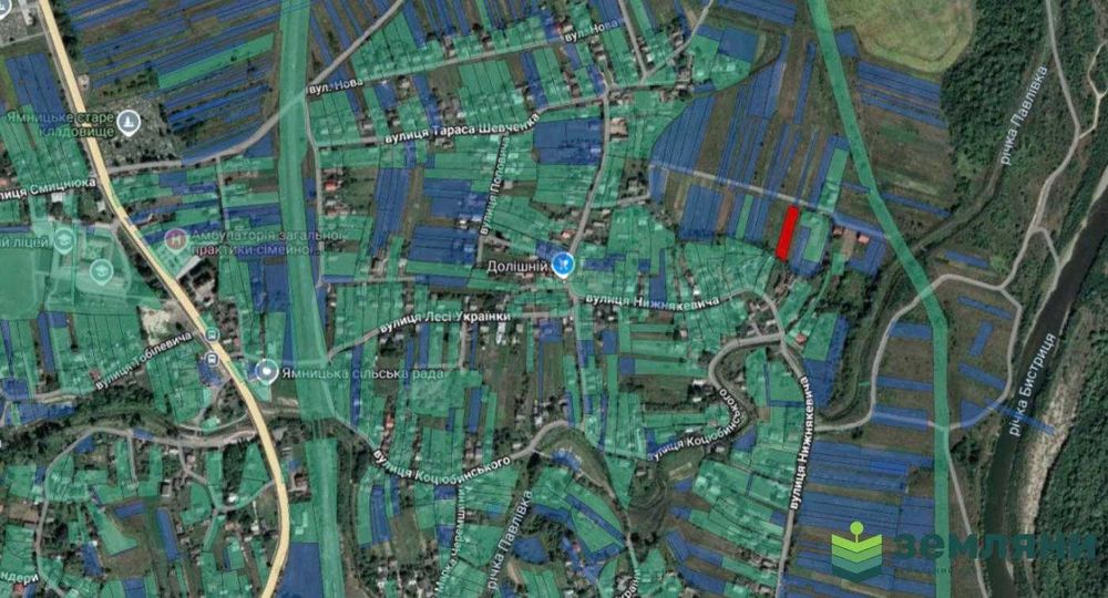 Земельна ділянка в с. Ямниця під будівництво, вул. Нижникевича (8)