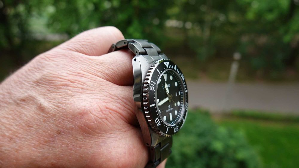 Zegarek SEIKO PROSPEX SOLAR DIVER All Black - męski - jak nowy - gwarancja do 03.2028