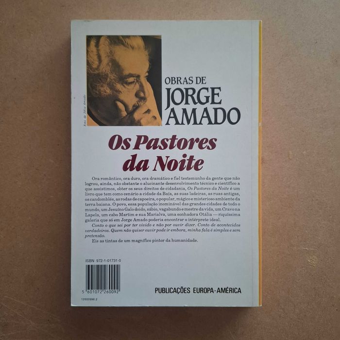 "Os pastores da noite" de Jorge Amado