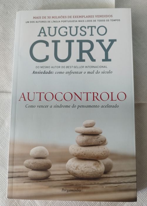 Livro autocontrolo,de Augusto Cury