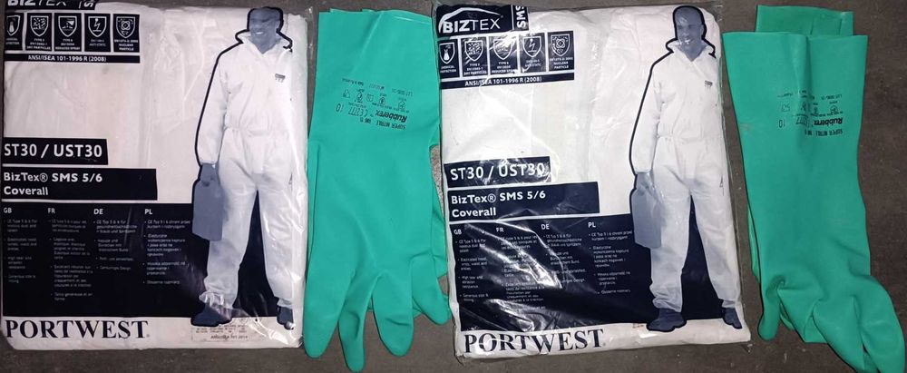 2 Fatos pulverizador + 2 pares luvas Neoprene