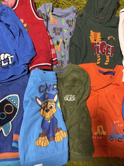 Набір одягу на 2-3 роки  світшоти для хлопчика ціна за все