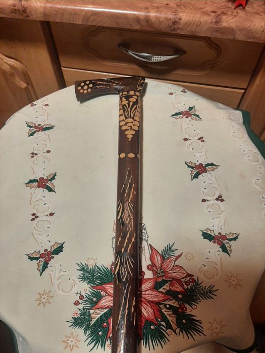 Laska drewniana ciupaga góralska Zakopane