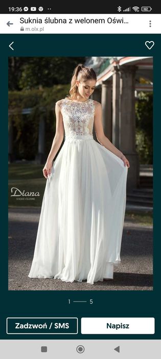 Suknia Ślubna GLAMOUR!
