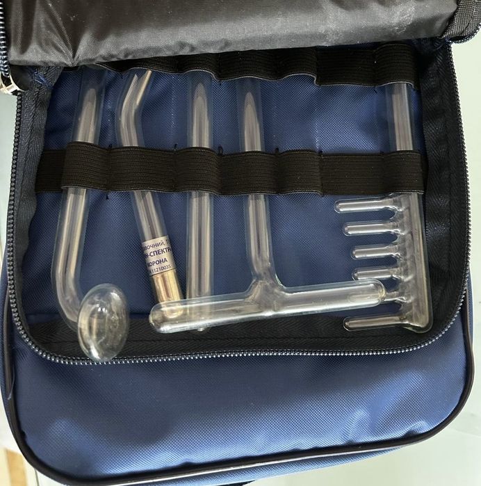 Апарат Дарсонваль преміум класу "Корона 05" в сумці (4 електрода)