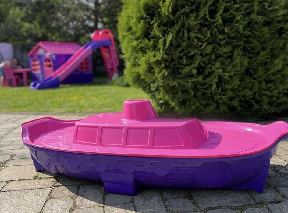 АКЦІЯ‼️ Пісочниця з накриттям пластикова песочниця/басейн ТМ Doloni