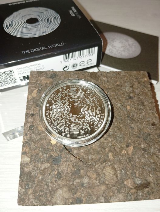 Moeda O Mundo Digital, Prata Proof