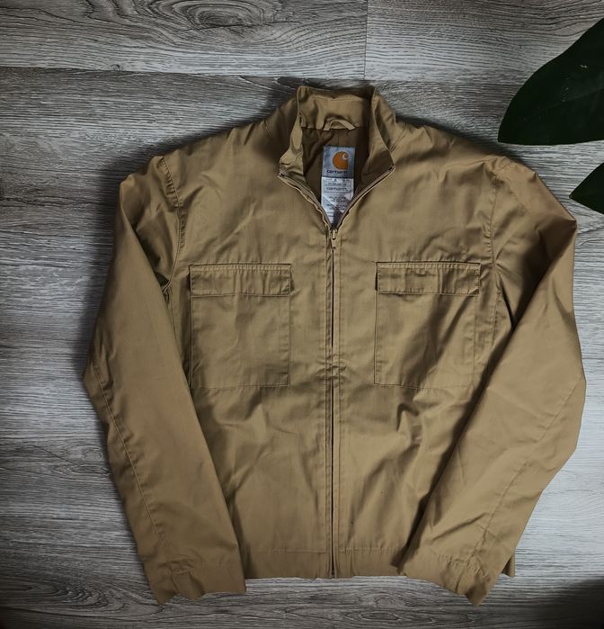 Kurtka męska beżowa Carhartt na zamek rozmiar M stan bdb jak nowa