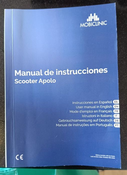 Scooter eléctrica para mobilidade reduzida