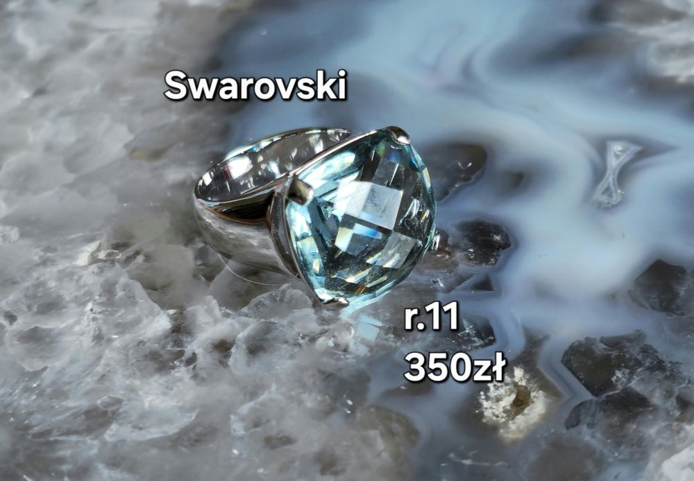 Oryginalny pierścionek Swarovski