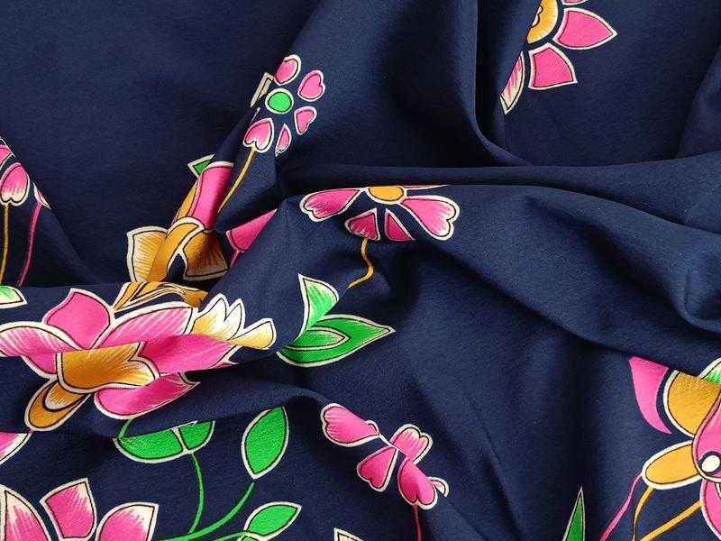 Вінтажна італійська хустка Ispahan Boselli crêpe | 68x68 см