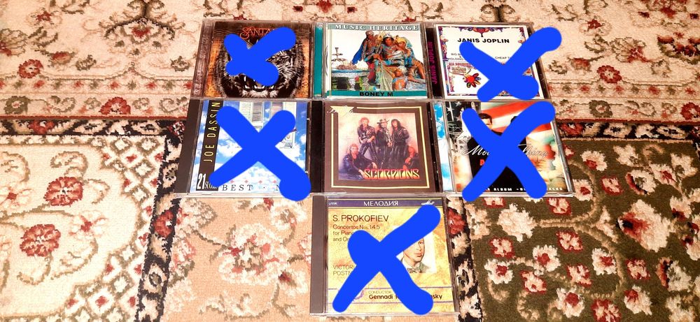 Cd диски по 100 грн.