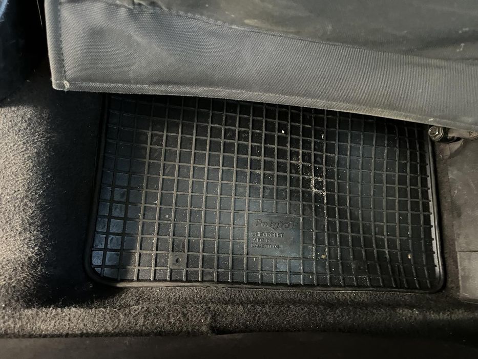 Chevrolet Aveo T250 2005-2011 рр. Гумові килимки (4 шт, Polytep)