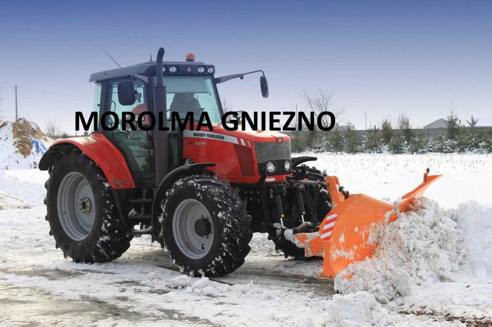 Pług śnieżny 3,0 m strzałka hydrauliczny komunalny ROLMAKO typ ciężki