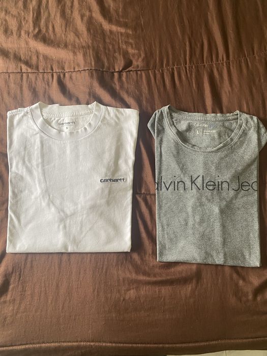 8 T-shirts de marca | Carhartt Nike Vans CK e outras