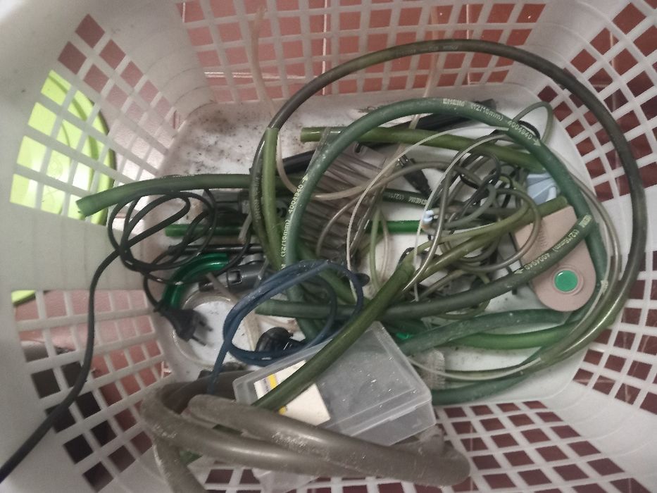 Material de aquarismo e filtro para peças